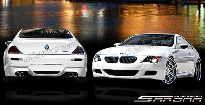 Custom BMW 6 Series Body Kit  Coupe & Convertible (2004 - 2010) - $1690.00 (Manufacturer Sarona, Part #BM-046-KT)